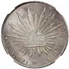 Image 2 : MEXICO: Republic, AR 8 reales, 1891-As, NGC MS63