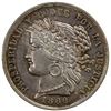 Image 2 : PERU: Republic, AR 5 pesetas, 1880, Choice EF