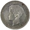 Image 1 : PUERTO RICO: Alfonso XIII, 1886-1931, AR peso, 1895, EF