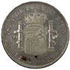Image 2 : PUERTO RICO: Alfonso XIII, 1886-1931, AR peso, 1895, EF
