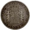 Image 2 : PUERTO RICO: Alfonso XIII, 1886-1931, AR peso, 1895, VF