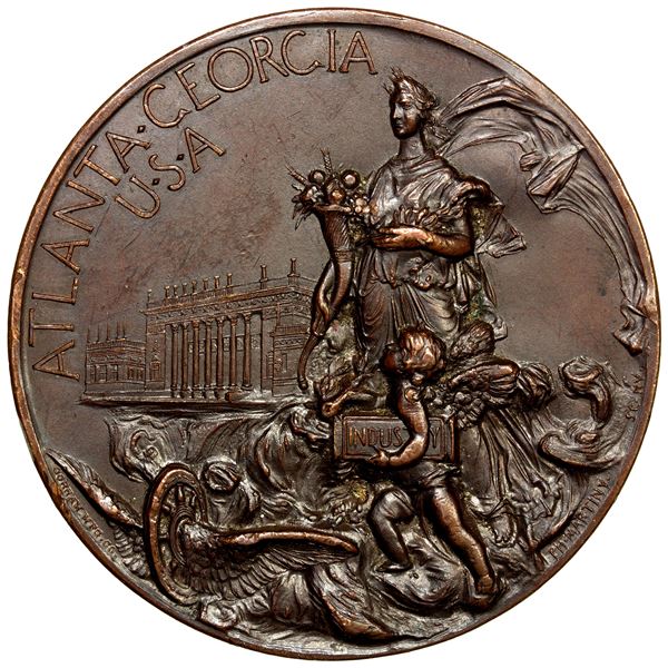 UNITED STATES:AE medal (126.0g), 1895, EF-AU
