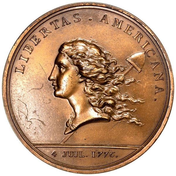 UNITED STATES:AE medal (64.50g), 1986, UNC