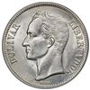 Image 2 : VENEZUELA: Republic, AR 5 bolivares, 1926, PCGS MS63