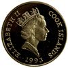 Image 1 : COOK ISLANDS: Elizabeth II, 1952-, AV 50 dollars, 1993, Choice Proof