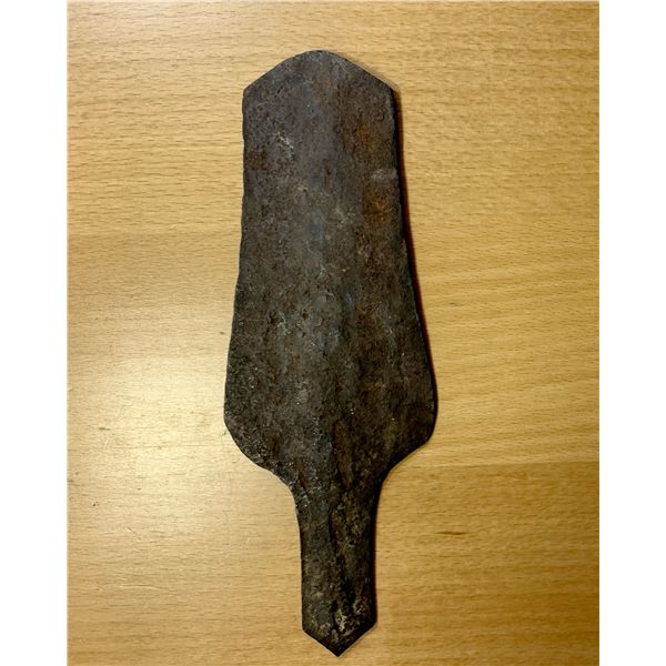 CONGO (DEMOCRATIC REPUBLIC): iron shoka hoe (229g), Choice VF