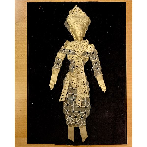 INDONESIA: vintage coin doll from Bali, EF