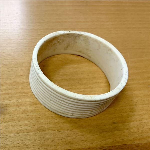 PAPUA NEW GUINEA: Tanga Islands, grooved shell ring (89.16g), EF