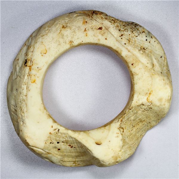 SOLOMON ISLANDS: New Georgia Islands, mbarake shell ring (540g), VF