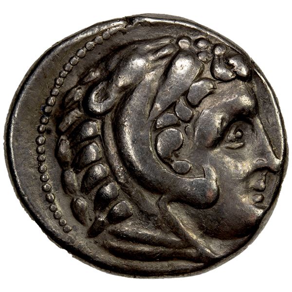 MACEDONIAN KINGDOM: Alexander III "the Great", 336-323 BC, AR tetradrachm (16.81g), Amphipolis, 315-