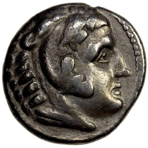 MACEDONIAN KINGDOM: Alexander III "the Great", 336-323 BC, AR tetradrachm (16.60g), Amphipolis, 315-