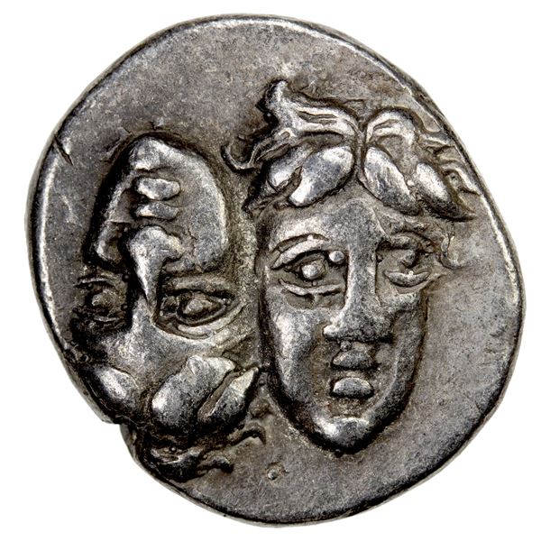 MOESIA: Istros, AR drachm (6.14g), ca. 313-280 BC, VF