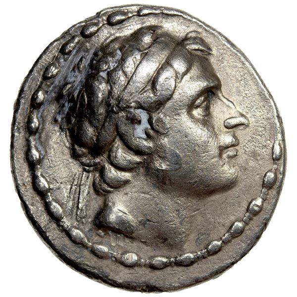 SELEUKID KINGDOM: Antiochos III "the Great", 222-187 BC, AR tetradrachm (16.22g), Antioch on the Oro