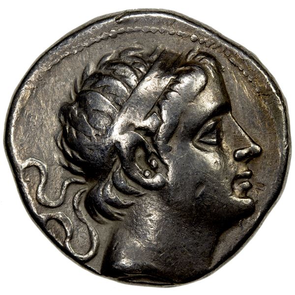 SELEUKID KINGDOM: Antiochos III "the Great", 222-187 BC, AR tetradrachm (16.76g), Uncertain Mint 52,