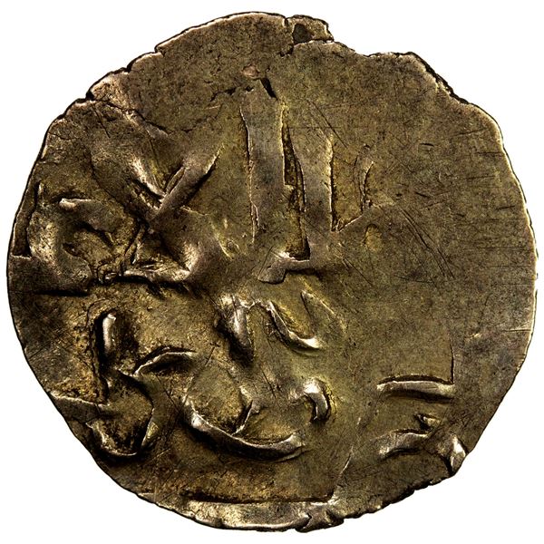 SALGHURID: Tughril b. Sunqur, 1175-1203, AV dinar (1.13g), NM, ND, crude VF-EF