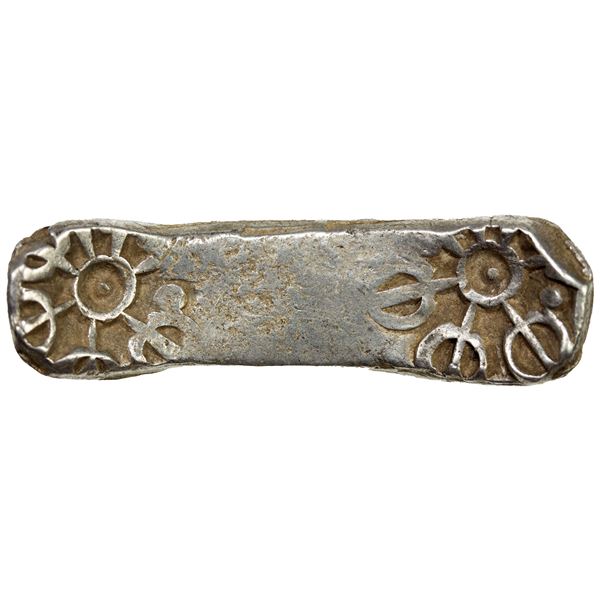 GANDHARA: Punchmarked, ca. 5th/4th century BC, AR shatamana (11.42g), VF-EF