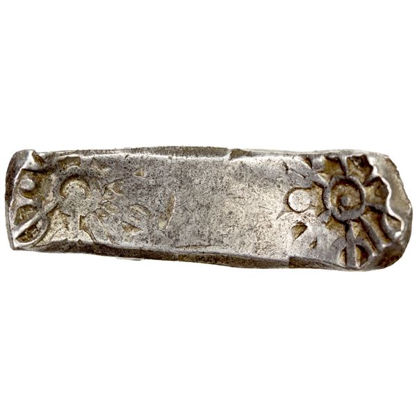 GANDHARA: Punchmarked, ca. 5th/4th century BC, AR shatamana (11.47g), VF