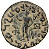 Image 2 : INDO-SCYTHIAN: Azes II, ca. 35 BC - 5 AD, AE large unit (12.16g), choice VF