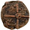 Image 2 : SIKH EMPIRE: AE paisa (11.09g), Peshawar, AH1238//123(8), VF