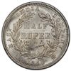 Image 2 : BRITISH INDIA: Victoria, Queen, 1837-1876, AR ½ rupee, 1840(c), PCGS MS63