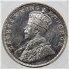 Image 1 : BRITISH INDIA: George V, AR rupee, 1919(b), PCGS MS64
