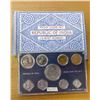 Image 1 : INDIA: Republic, 9-coin proof set, 1971-B