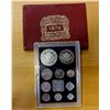 Image 1 : INDIA: Republic, 10-coin proof set, 1974-B