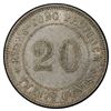 Image 2 : KWANGTUNG: AR 20 cents, year 1 (1912), PCGS AU58