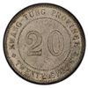 Image 2 : KWANGTUNG: AR 20 cents, year 10 (1921), PCGS MS62