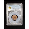 Image 3 : CHINESE SOVIET REPUBLIC: AE cent, ND, PCGS MS64 RB