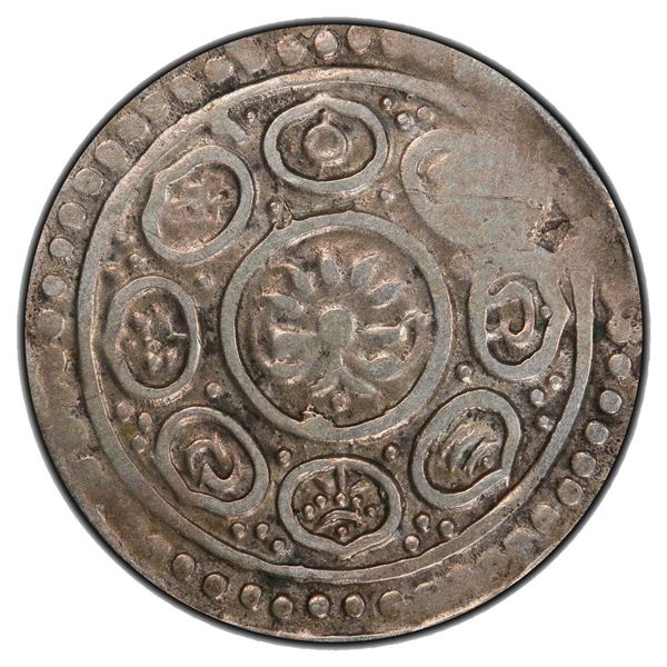 TIBET: AR kong-par tangka (5.13g), BE13-46 (1792), PCGS VF details