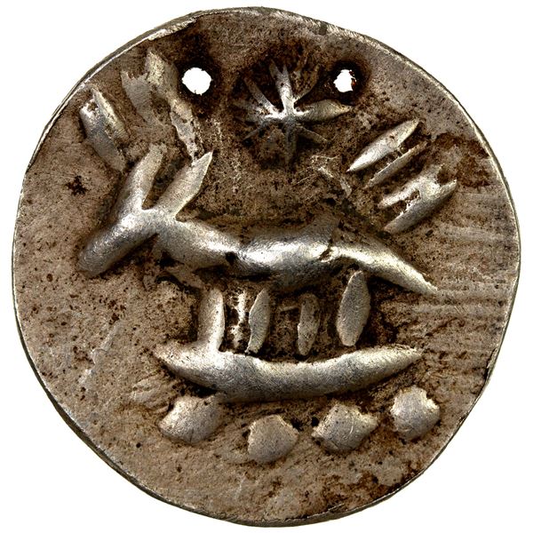 MINEMAW: Anonymous, ca. 10th/13th century, AR amulet (2.59g), EF