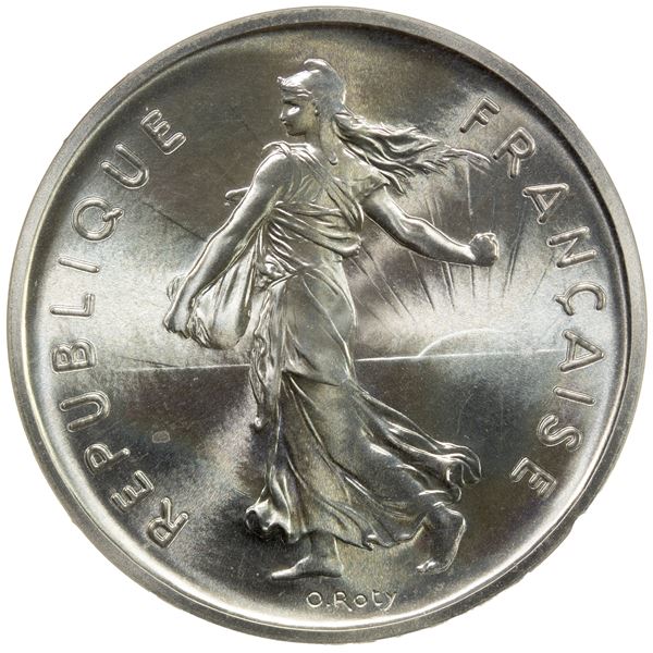 FRANCE: Fifth Republic, AR 5 francs, 1972, NGC Proof 68