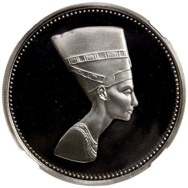 EGYPT: AR 5 pounds, 1994/AH1415, NGC Proof 69 Ultra Cameo