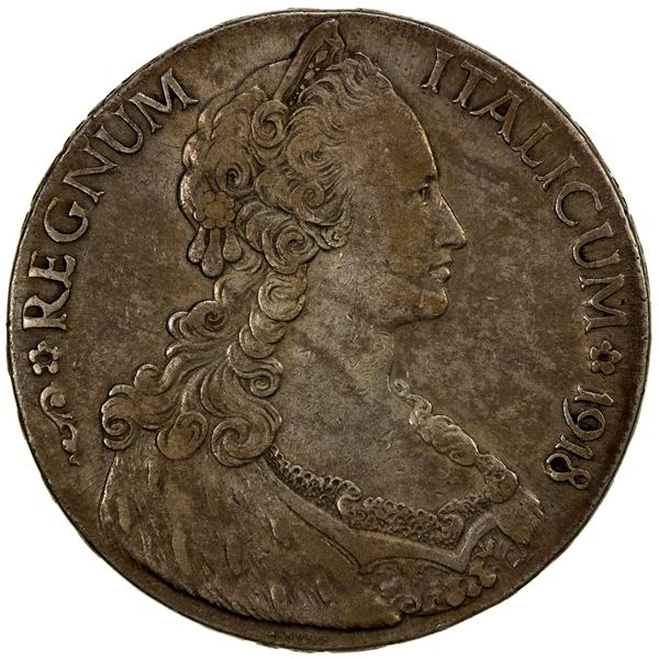 ERITREA: AR tallero, 1918-R, VF