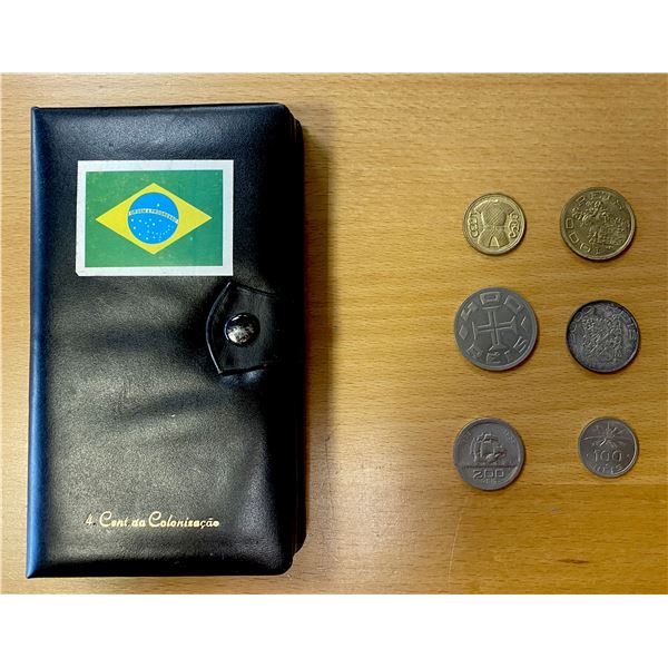 BRAZIL: Republic, 6-coin UNC set, 1932
