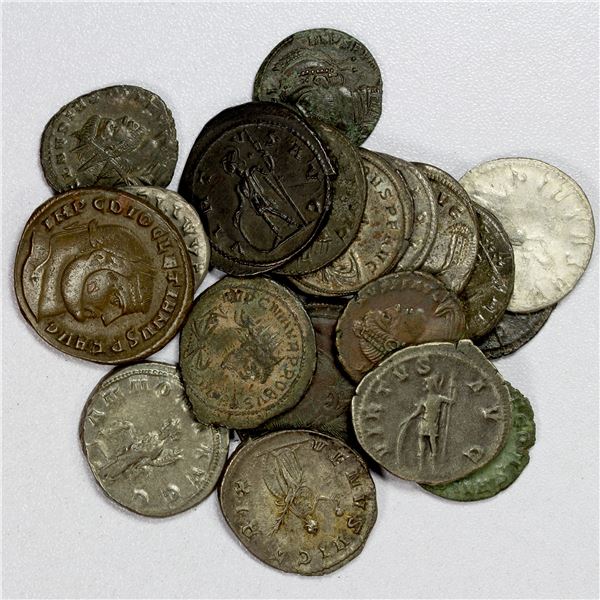 ROMAN EMPIRE: LOT of 19 coins