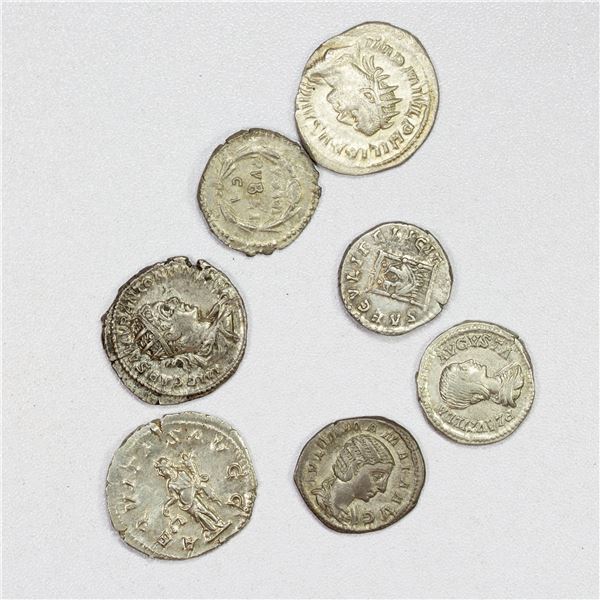 ROMAN EMPIRE: LOT of 7 silver coins