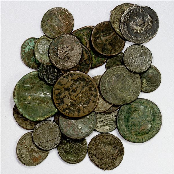 ROMAN EMPIRE: LOT of 27 copper coins
