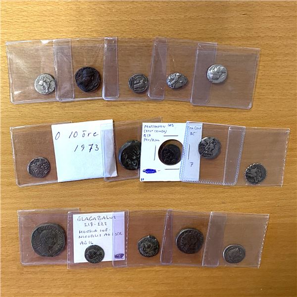 ANCIENT: LOT of 16 coins