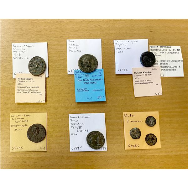 ANCIENT: LOT of 8 bronzes