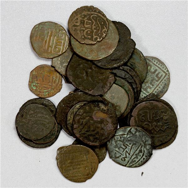 TIMURID: LOT of 28 coins