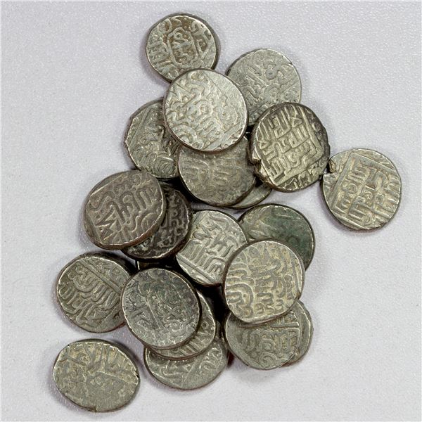 AQ QOYUNLU: Hasan, 1453-1478, LOT of 21 silver tankas