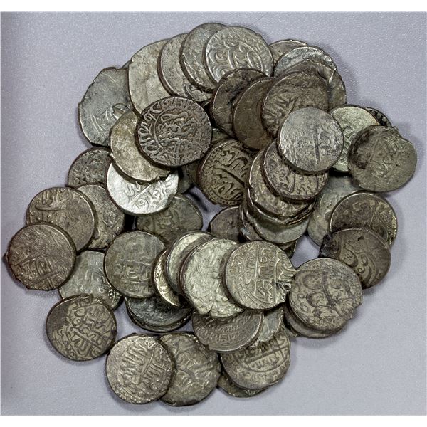 SAFAVID: 'Abbas I, 1588-1629, LOT of 60 silver abbasis