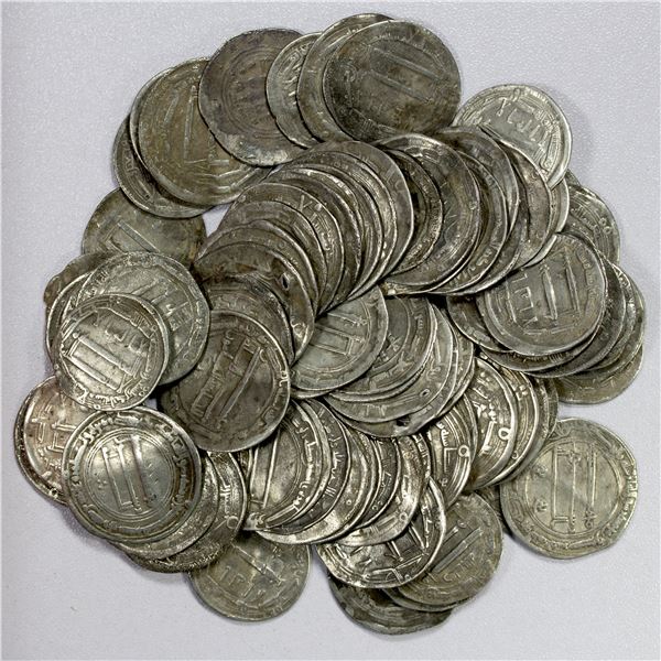 MEDIEVAL ISLAMIC: LOT of 83 silver coins