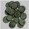 Image 1 : INDO-SCYTHIAN: LOT of 22 debased billon tetradrachms