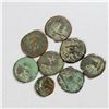 Image 1 : KUSHANO-SASANIAN: Ardashir I, ca. 230-245, LOT of 8 Gandharan coppers
