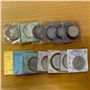 Image 1 : KUTCH: LOT of 13 silver 5-kori coins