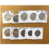 Image 1 : BRITISH INDIA: LOT of 10 silver coins