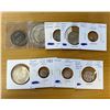 Image 1 : INDIA: LOT of 9 silver coins